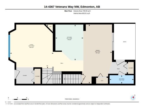 Floor plan - 14 4367 Veterans Way, Edmonton, AB 