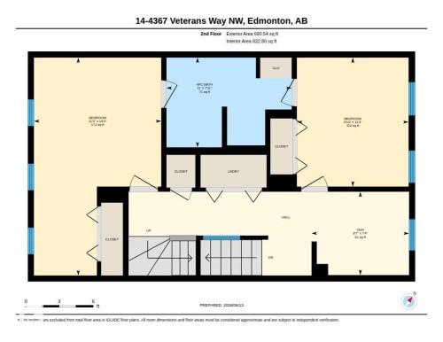 Floor plan - 14 4367 Veterans Way, Edmonton, AB 