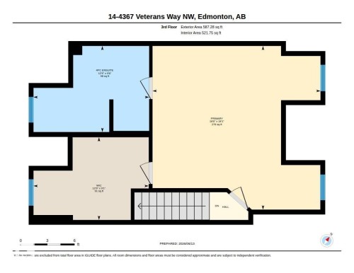 Floor plan - 14 4367 Veterans Way, Edmonton, AB 