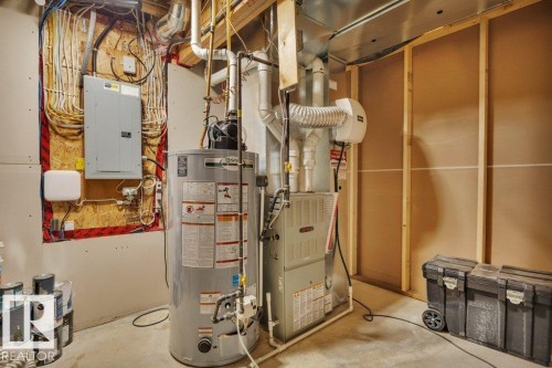 482 Reed Cres Leduc, AB . 50 gallon hot water tank 2023. - 482 Reed Crescent, Leduc, AB 