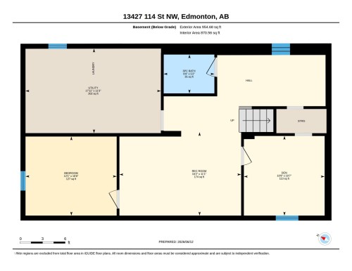 Floor plan - 13427 114 Street, Edmonton, AB 