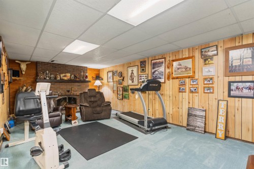 1736 36 Street, Edmonton, AB - Indoor Photo Showing Gym Room