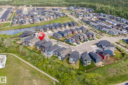 Expansive residential development featuring modern detached and attached homes - 23 Elwyck Gate, Spruce Grove, AB 