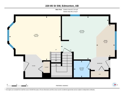 Floor plan - 220 85St, Edmonton, AB 