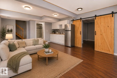 AI stage Living room - 4107 147 Street, Edmonton, AB 