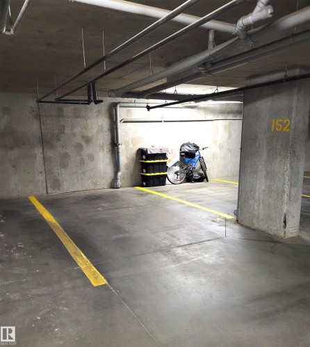 #313 1510 Watt Dr Sw, Edmonton, AB - Indoor Photo Showing Garage