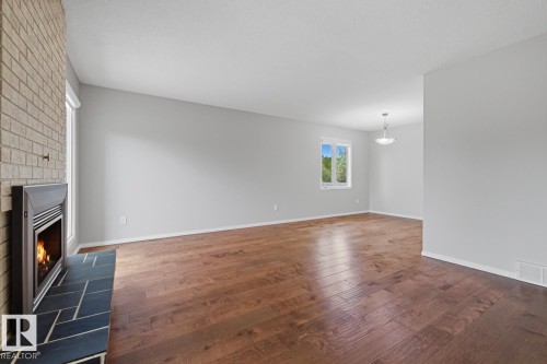 15220 124 St Nw, Edmonton, AB - Indoor Photo Showing Other Room With Fireplace