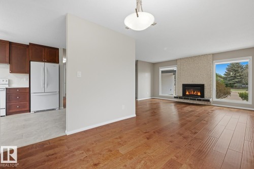 15220 124 St Nw, Edmonton, AB - Indoor With Fireplace