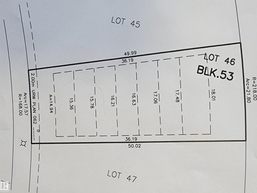 Map location - 22 Whitetail, Mundare, AB 