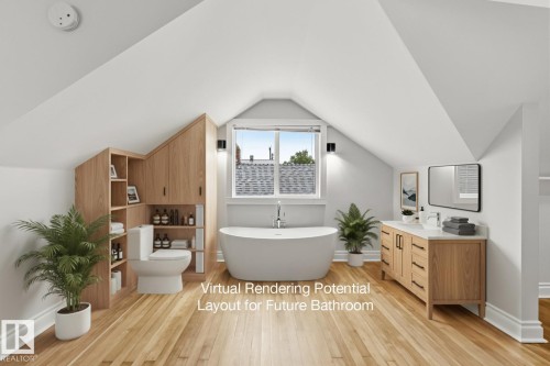Virtual RENDERING for potential future Bathroom - 10628 73 Avenue, Edmonton, AB 