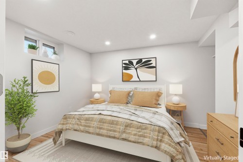 Image Virtually Staged as a Bedroom. Window not Egress. A Bedroom requires EGRESS Window. - 10628 73 Avenue, Edmonton, AB 
