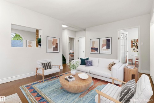 Image Virtually Staged - 10628 73 Avenue, Edmonton, AB 