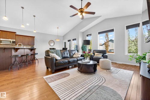 100 Napoleon Crescent, St. Albert, AB - Indoor Photo Showing Living Room