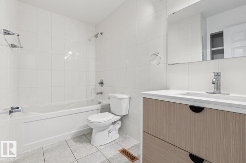 Renovated main/upstairs bathroom - 75 Mcleod Place, Edmonton, AB 