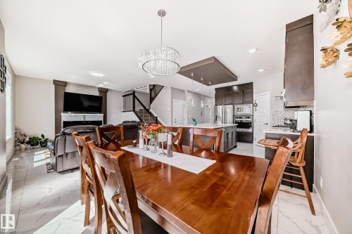 Dining area - 1238 26A Street, Edmonton, AB 