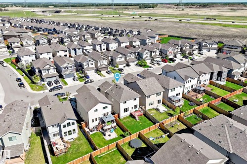 Aerial view - 1238 26A Street, Edmonton, AB 