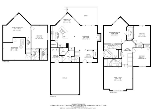 Floor plan - 543 Geissinger Loop, Edmonton, AB 