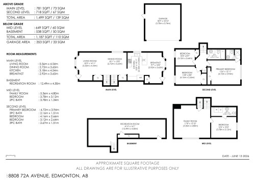 Floor plan - 18808 72A Avenue, Edmonton, AB 