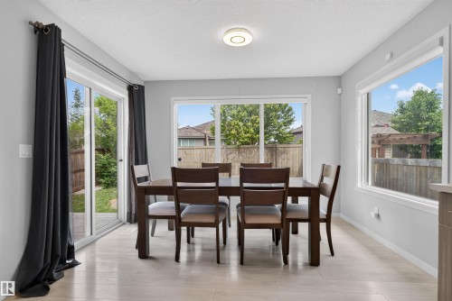 Dining area - 4612 Westcliff Point(E), Edmonton, AB 