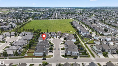 Aerial view - 4612 Westcliff Point(E), Edmonton, AB 