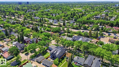 Expansive residential area featuring mature tree canopies - 11012 132 Street, Edmonton, AB 