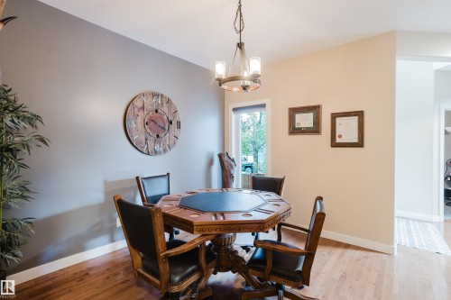 Wood-finish flooring throughout - 5206 Cercle Ciel Crescent, Beaumont, AB 