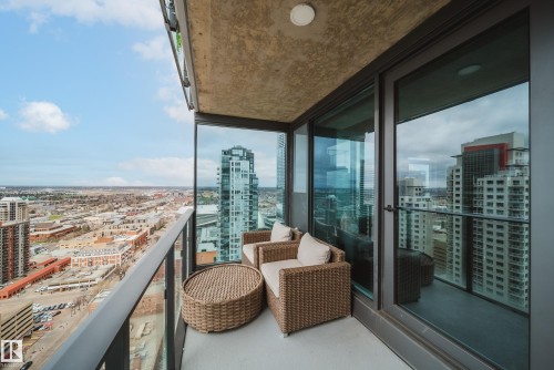 Balcony - 2902 10180 103 Street, Edmonton, AB 