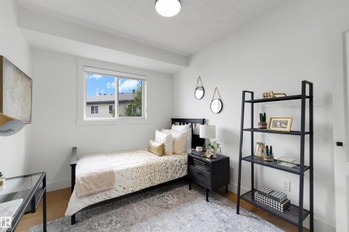 White interior walls and ceiling with recessed lighting - 12611 47 Street, Edmonton, AB 