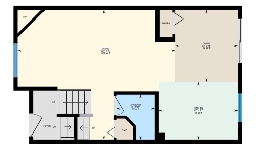 Floor plan - 12611 47 Street, Edmonton, AB 
