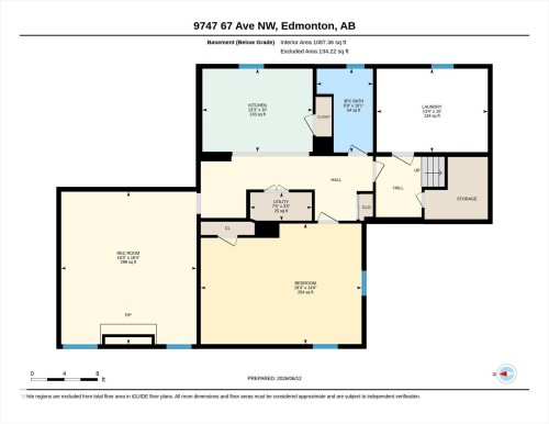 Floor plan - 9747 67 Avenue, Edmonton, AB 