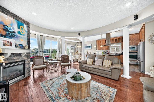 Living room - 352 Ozerna Road, Edmonton, AB 