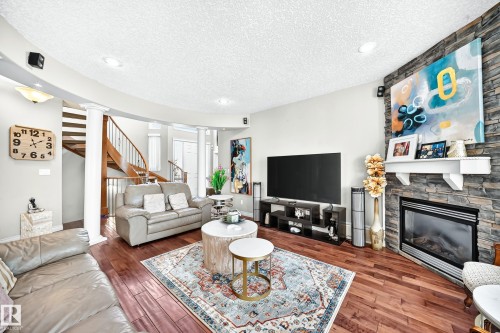 Living room - 352 Ozerna Road, Edmonton, AB 