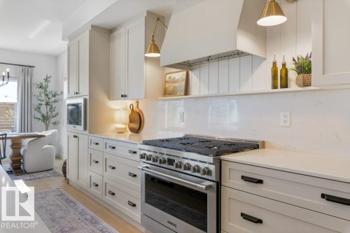 10 Redwing Wynd, St. Albert, AB - Indoor Photo Showing Kitchen With Upgraded Kitchen