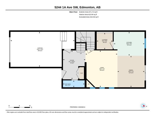 Floor plan - 5244 1A Avenue, Edmonton, AB 