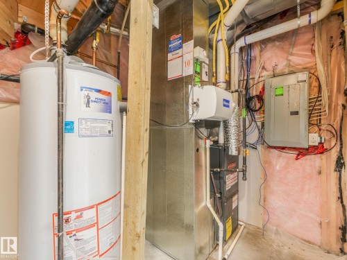 Utility room - 3 1641 James Mowatt Trail, Edmonton, AB 
