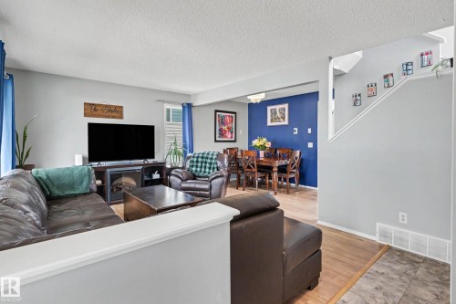 2123 36 Avenue, Edmonton, AB - Indoor Photo Showing Living Room