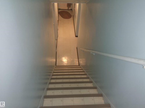 Stairway from side door to basement - 8751 76 Avenue Nw, Edmonton, AB 