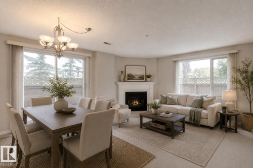 **VIRTUALLY STAGED** - 102 10649 Saskatchewan Drive, Edmonton, AB 