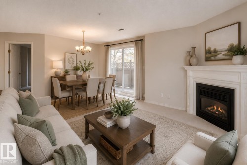 **VIRTUALLY STAGED** - 102 10649 Saskatchewan Drive, Edmonton, AB 