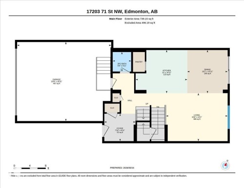 Floor plan - 17203 71 Street, Edmonton, AB 