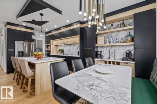 3616 Triomphe Boulevard, Beaumont, AB - Indoor Photo Showing Dining Room