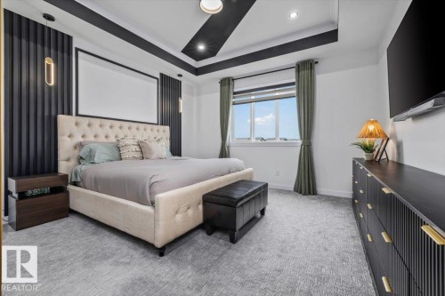 3616 Triomphe Boulevard, Beaumont, AB - Indoor Photo Showing Bedroom