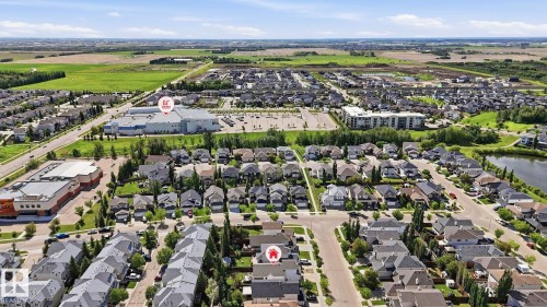 Aerial view - 6105 52 Avenue, Beaumont, AB 