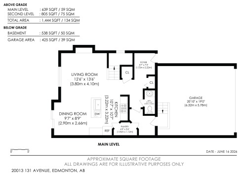 Floor plan - 20013 131 Avenue, Edmonton, AB 