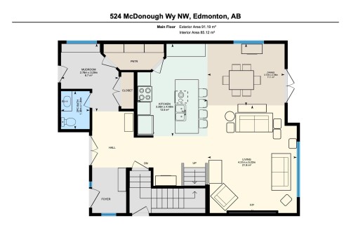 524 Mcdonough Way, Edmonton, AB 