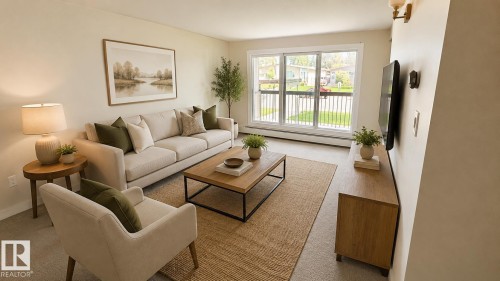 Living room - 203 11445 41 Avenue, Edmonton, AB 