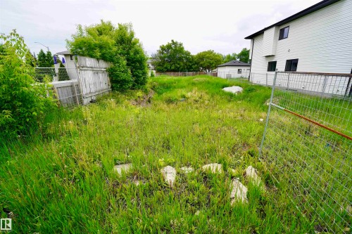 Expansive grassy yard area with fencing - 10712 149 Street Nw, Edmonton, AB 