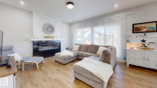 Living room - 312 West Haven Drive, Leduc, AB 