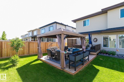 Patio terrace - 312 West Haven Drive, Leduc, AB 