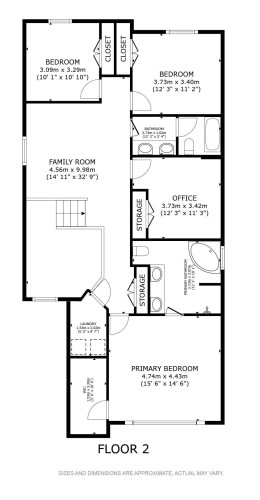 Floor plan - 312 West Haven Drive, Leduc, AB 